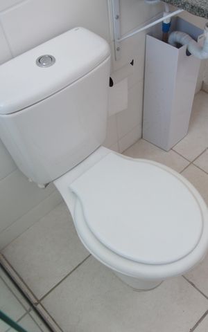 Apartamento à venda com 55m², 2 quartos e 1 vagaBanheiro da Suite