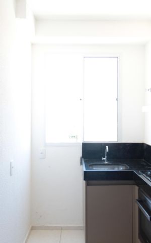 Apartamento à venda com 55m², 2 quartos e 1 vagaCozinha e Área de Serviço