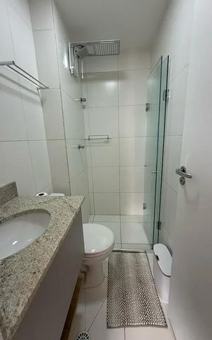Apartamento à venda com 26m², 1 quarto e sem vaga Apartamento à venda com 26m², 1 quarto e sem vagaBanheiro