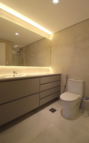 Apartamento para alugar com 85m², 2 quartos e 1 vagaBanheiro da Suíte