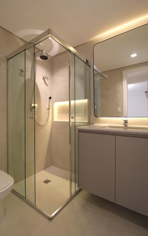 Apartamento para alugar com 85m², 2 quartos e 1 vagaBanheiro Social
