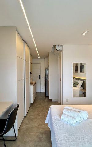 Studio para alugar com 25m², 1 quarto e sem vaga Studio para alugar com 25m², 1 quarto e sem vagaStudio