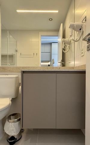 Studio para alugar com 25m², 1 quarto e sem vaga Studio para alugar com 25m², 1 quarto e sem vagaBanheiro