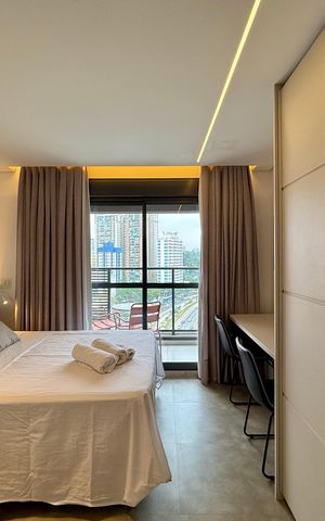 Studio para alugar com 25m², 1 quarto e sem vaga Studio para alugar com 25m², 1 quarto e sem vagaStudio