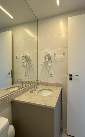 Studio para alugar com 25m², 1 quarto e sem vaga Studio para alugar com 25m², 1 quarto e sem vagaBanheiro