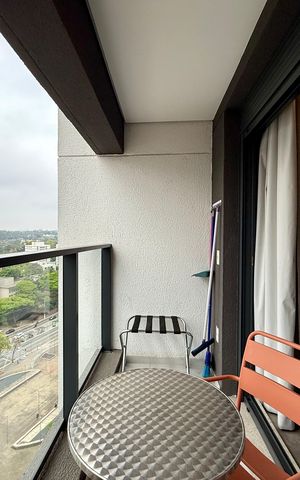 Studio para alugar com 25m², 1 quarto e sem vaga Studio para alugar com 25m², 1 quarto e sem vagaSacada