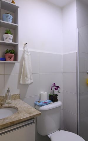 Apartamento à venda com 48m², 2 quartos e 1 vagaBanheiro