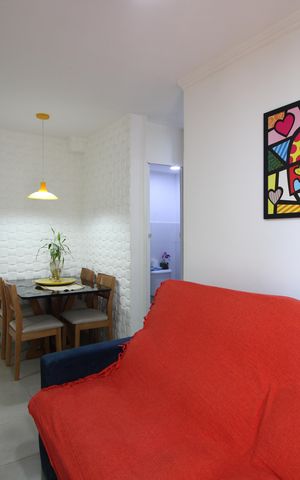 Apartamento à venda com 48m², 2 quartos e 1 vagaSala