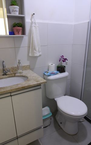Apartamento à venda com 48m², 2 quartos e 1 vagaBanheiro
