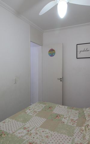 Apartamento à venda com 48m², 2 quartos e 1 vagaQuarto 2
