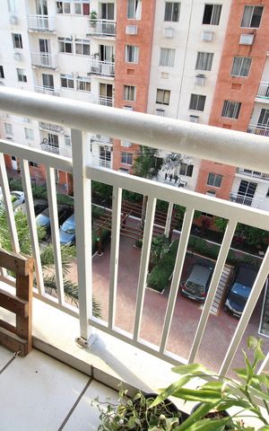 Apartamento à venda com 48m², 2 quartos e 1 vagaVaranda
