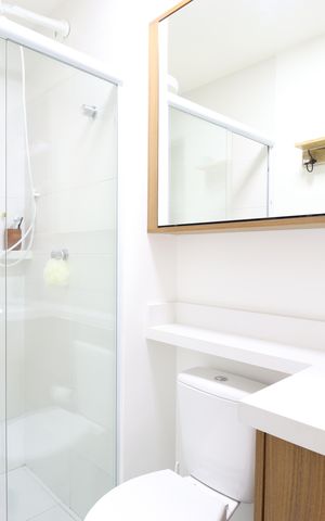 Apartamento para alugar com 33m², 1 quarto e sem vagaBanheiro