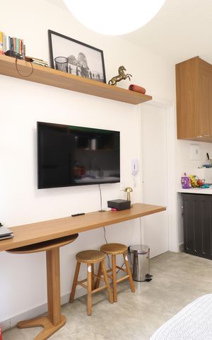 Apartamento para alugar com 33m², 1 quarto e sem vagaSala/Cozinha
