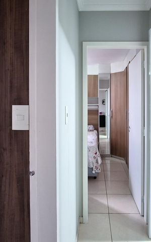 Apartamento à venda com 48m², 2 quartos e 1 vagaCorredor