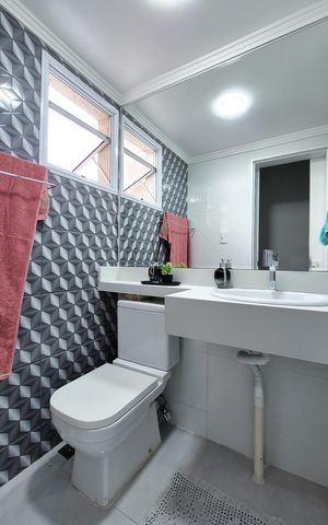 Apartamento à venda com 48m², 2 quartos e 1 vagaBanheiro Social