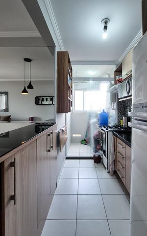 Apartamento à venda com 48m², 2 quartos e 1 vagaCozinha