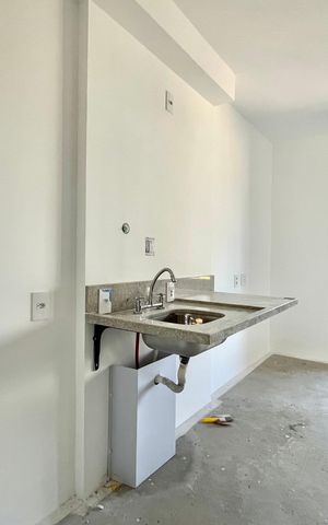 Studio à venda com 24m², 1 quarto e sem vaga Studio à venda com 24m², 1 quarto e sem vagaCozinha