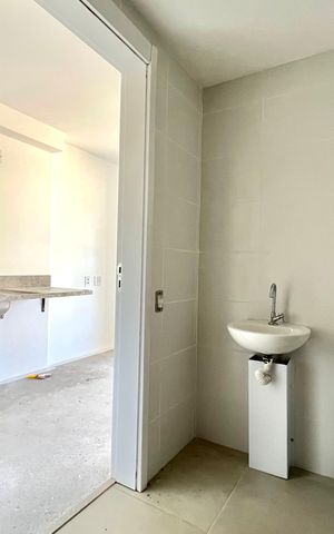 Studio à venda com 24m², 1 quarto e sem vaga Studio à venda com 24m², 1 quarto e sem vagaBanheiro