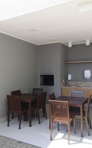 Apartamento à venda com 39m², 2 quartos e 1 vagaÁrea comum - Churrasqueira