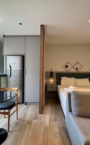 Apartamento à venda com 28m², 1 quarto e sem vaga Apartamento à venda com 28m², 1 quarto e sem vagaStudio