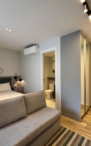 Apartamento à venda com 28m², 1 quarto e sem vaga Apartamento à venda com 28m², 1 quarto e sem vagaStudio