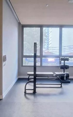 Studio à venda com 21m², 1 quarto e sem vaga Studio à venda com 21m², 1 quarto e sem vagaAcademia