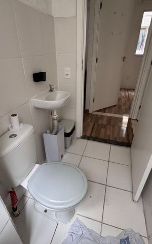 Apartamento para alugar com 48m², 2 quartos e sem vaga Apartamento para alugar com 48m², 2 quartos e sem vagaBanheiro