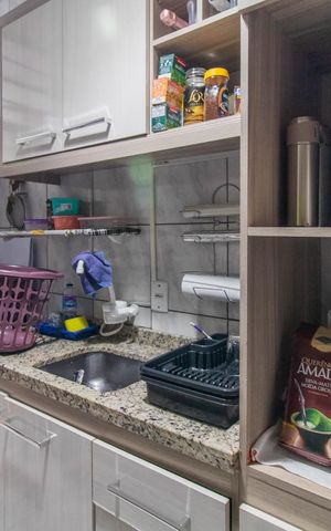 Apartamento à venda com 51m², 2 quartos e sem vagaCozinha e Área de Serviço