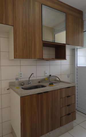 Apartamento à venda com 46m², 2 quartos e 1 vagaCozinha