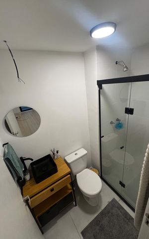 Apartamento para alugar com 42m², 2 quartos e 1 vaga Apartamento para alugar com 42m², 2 quartos e 1 vagaBanheiro