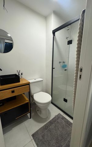Apartamento para alugar com 42m², 2 quartos e 1 vaga Apartamento para alugar com 42m², 2 quartos e 1 vagaBanheiro