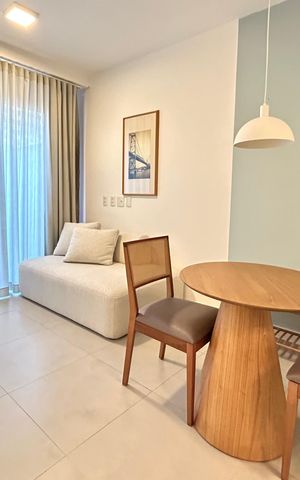 Apartamento para alugar com 63m², 1 quarto e 1 vaga Apartamento para alugar com 63m², 1 quarto e 1 vagaSala