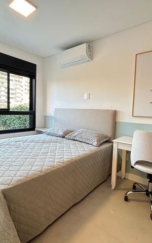 Apartamento para alugar com 63m², 1 quarto e 1 vaga Apartamento para alugar com 63m², 1 quarto e 1 vagaSuíte