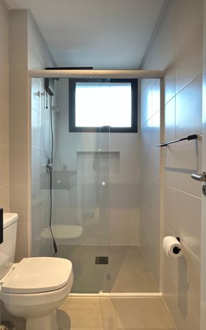 Apartamento para alugar com 63m², 1 quarto e 1 vaga Apartamento para alugar com 63m², 1 quarto e 1 vagaBanheiro Suíte