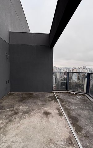 Apartamento à venda com 61m², 1 quarto e 1 vaga Apartamento à venda com 61m², 1 quarto e 1 vagaVaranda Studio