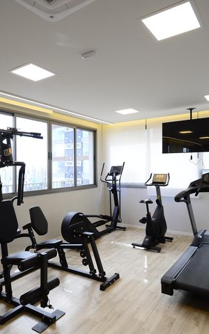 Studio para alugar com 25m², 1 quarto e sem vagaÁrea comum - Academia