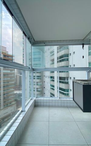 Apartamento para alugar com 54m², 1 quarto e 1 vagaVaranda da Sala/cozinha