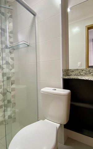 Apartamento para alugar com 54m², 1 quarto e 1 vagaBanheiro Social