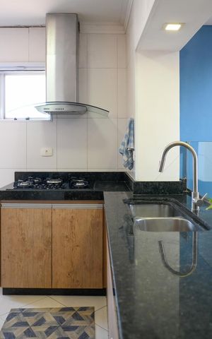 Apartamento à venda com 60m², 2 quartos e 2 vagas Apartamento à venda com 60m², 2 quartos e 2 vagasCozinha