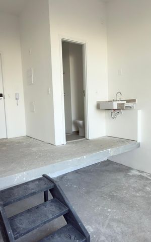 Studio à venda com 24m², 1 quarto e sem vaga
