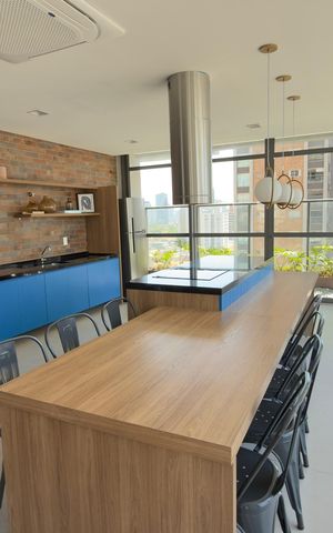 Studio à venda com 24m², 1 quarto e sem vaga