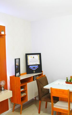 Apartamento para alugar com 55m², 2 quartos e 1 vagaSala 