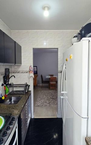 Apartamento para alugar com 55m², 2 quartos e 1 vaga Apartamento para alugar com 55m², 2 quartos e 1 vagaCozinha e Área de Serviço