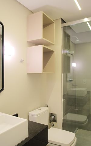 Studio para alugar com 38m², 1 quarto e sem vagaBanheiro