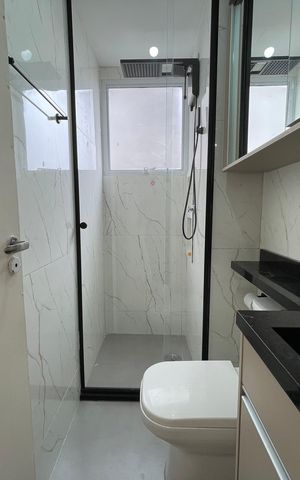 Apartamento para alugar com 40m², 2 quartos e sem vaga Apartamento para alugar com 40m², 2 quartos e sem vagaBanheiro