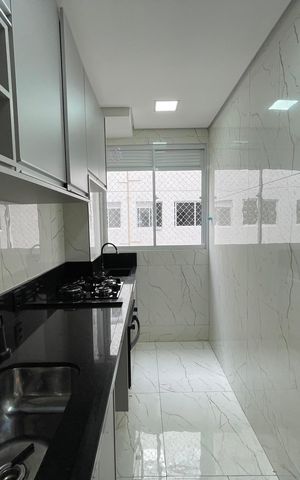 Apartamento para alugar com 40m², 2 quartos e sem vaga Apartamento para alugar com 40m², 2 quartos e sem vagaCozinha e Área de Serviço