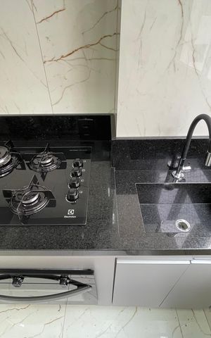 Apartamento para alugar com 40m², 2 quartos e sem vaga Apartamento para alugar com 40m², 2 quartos e sem vagaCozinha e Área de Serviço