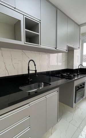 Apartamento para alugar com 40m², 2 quartos e sem vaga Apartamento para alugar com 40m², 2 quartos e sem vagaCozinha e Área de Serviço
