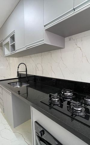 Apartamento para alugar com 40m², 2 quartos e sem vaga Apartamento para alugar com 40m², 2 quartos e sem vagaCozinha e Área de Serviço