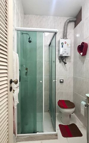 Apartamento à venda com 40m², 1 quarto e sem vagaBanheiro social